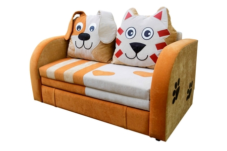 детский диван кот и пес