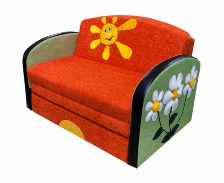 детский диван полянка