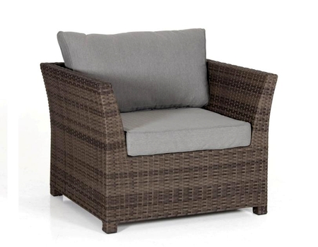 плетеное кресло madison brown 9004098