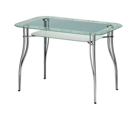 стеклянный кухонный стол мебелайн5 9001317